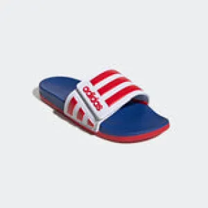Adidas Adilette Comfort ADJ Blue/Red/White