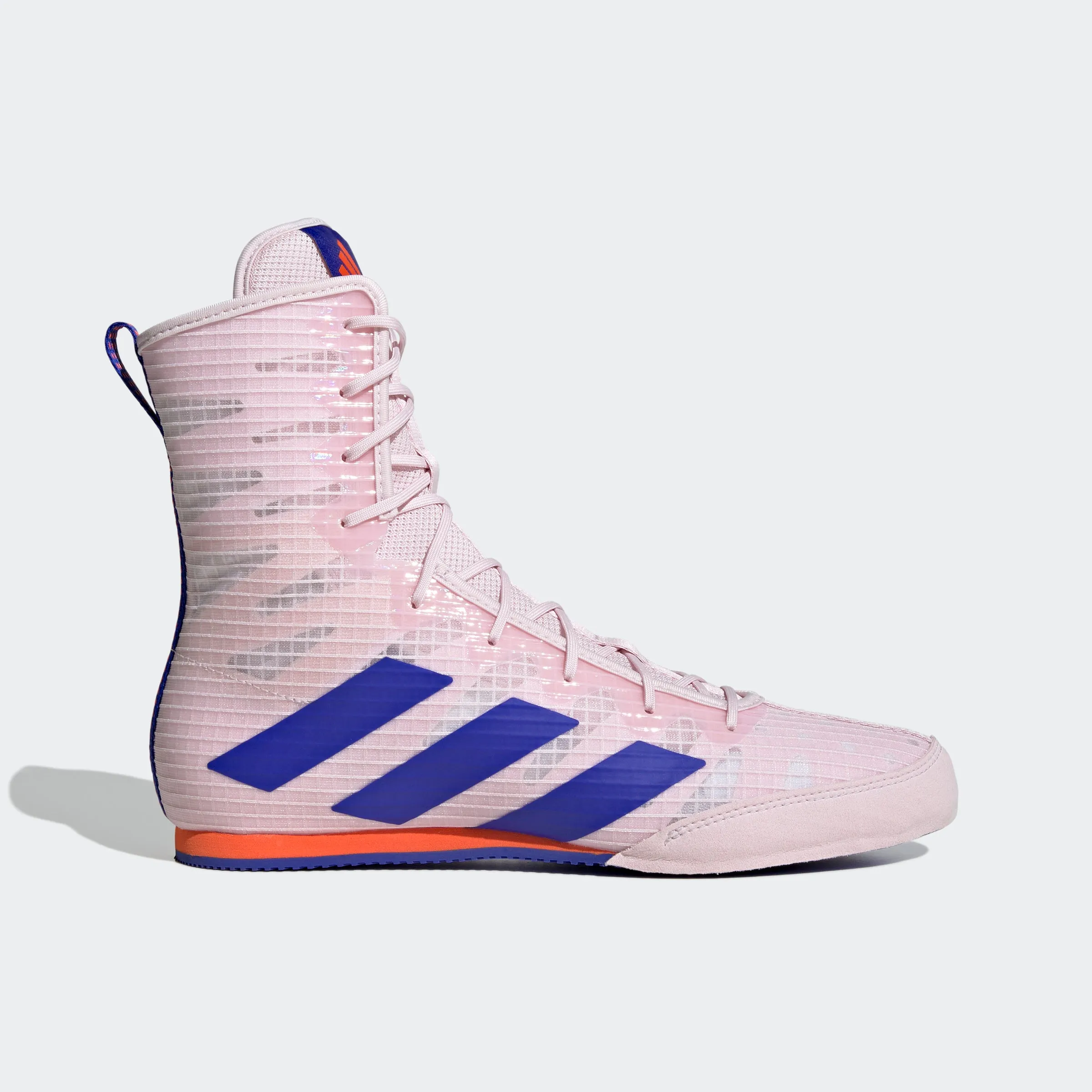 adidas BOX HOG 4 Boxing Shoes | Lucid Red-Almost Pink | Men's