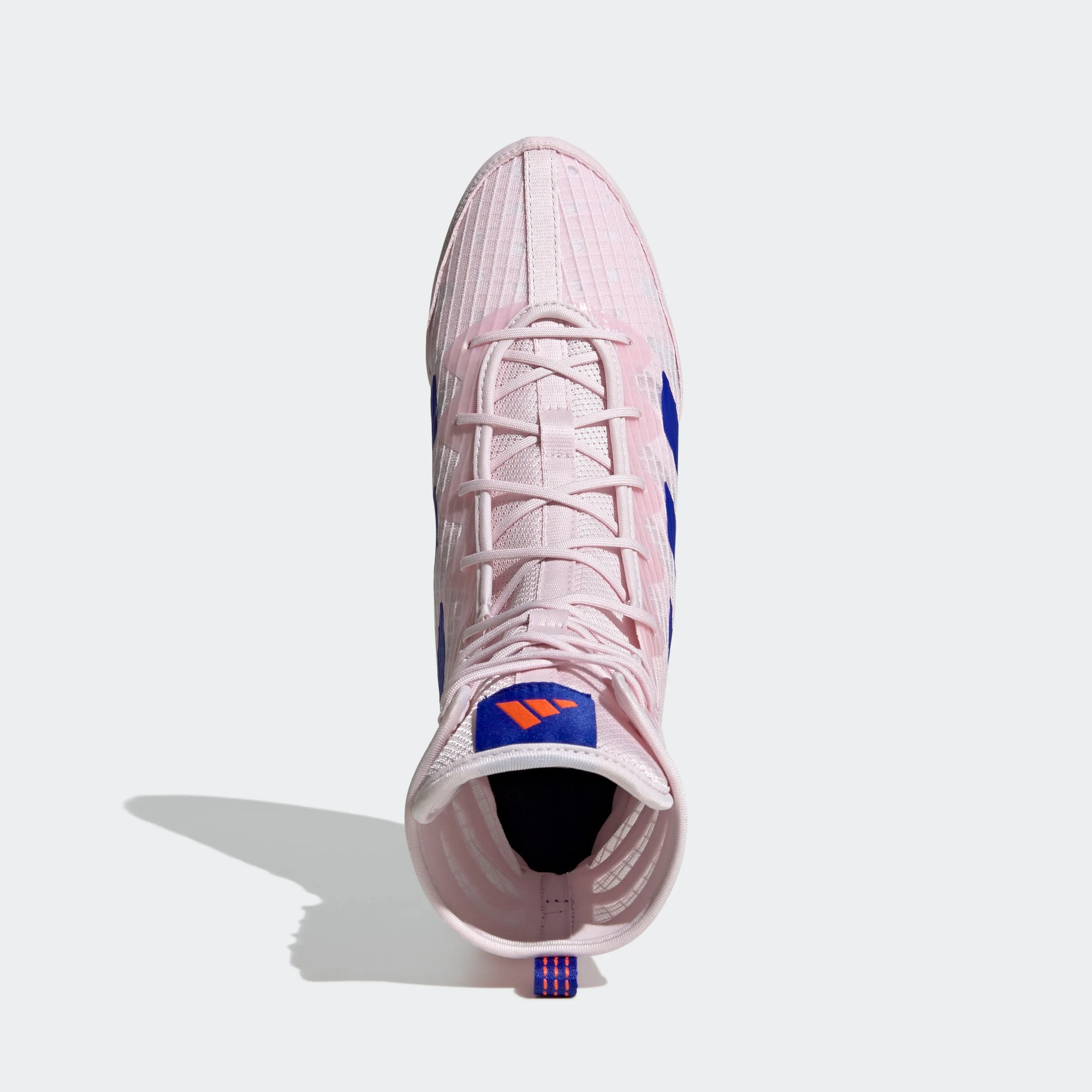 adidas BOX HOG 4 Boxing Shoes | Lucid Red-Almost Pink | Men's