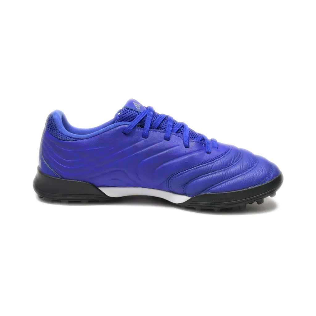 Adidas Copa 20.3 Turf Boots Sport Shoes Leather Blue Colour For Women