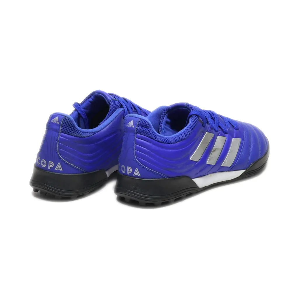 Adidas Copa 20.3 Turf Boots Sport Shoes Leather Blue Colour For Women