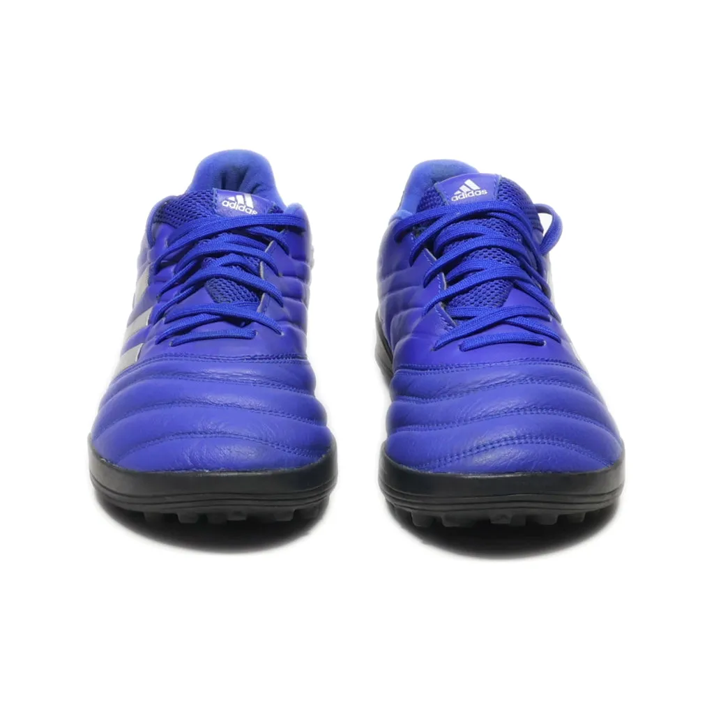 Adidas Copa 20.3 Turf Boots Sport Shoes Leather Blue Colour For Women