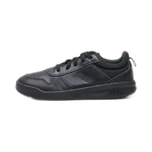 Adidas Tensaur K Lace Ups Leather Black Colour For Women