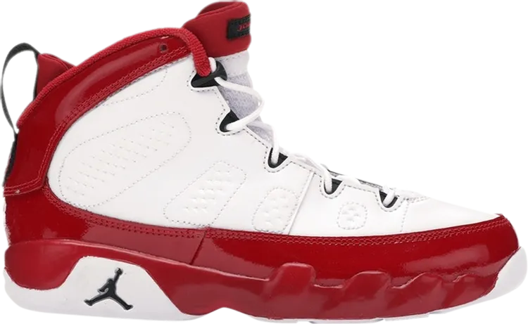 Air Jordan 9 Retro BP Gym Red, white