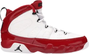 Air Jordan 9 Retro BP Gym Red, white