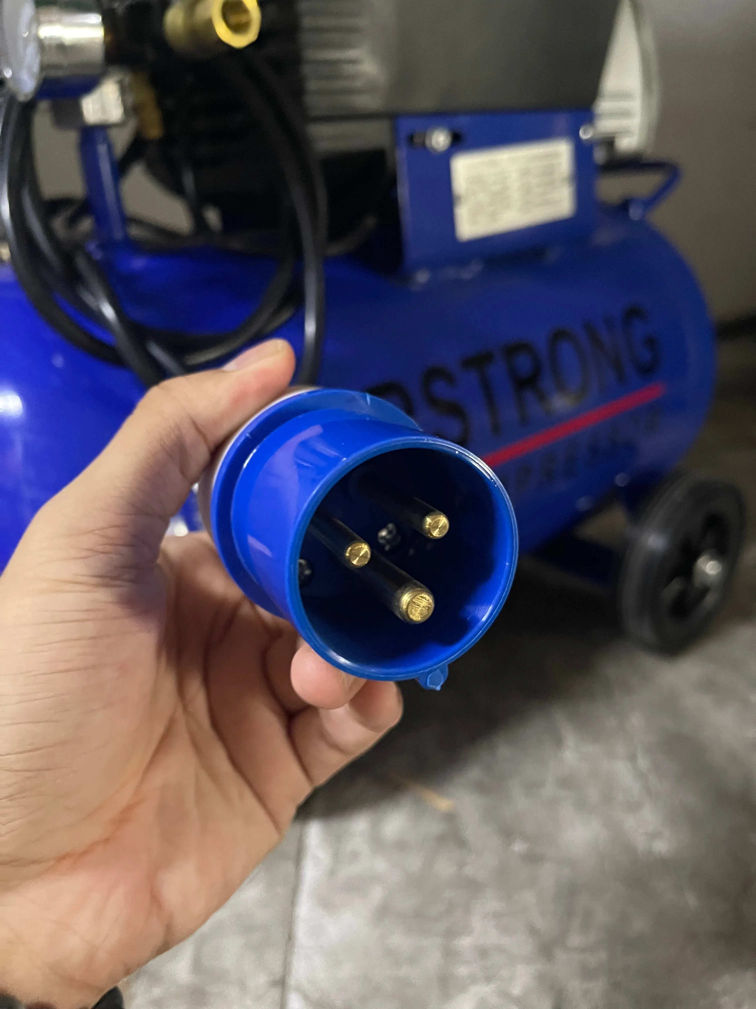 Airstrong 2.5HP 24L 230V (ASME) Direct Air Compressor | Model : AS2524D-ASME