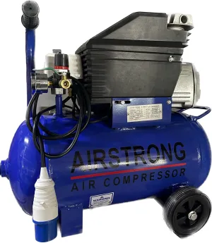 Airstrong 2.5HP 24L 230V (ASME) Direct Air Compressor | Model : AS2524D-ASME