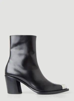 Alexander McQueen Boxcar Ankle Boots