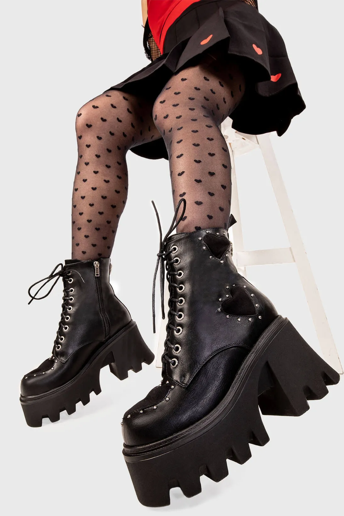 All I Need Chunky Platform Ankle Boots