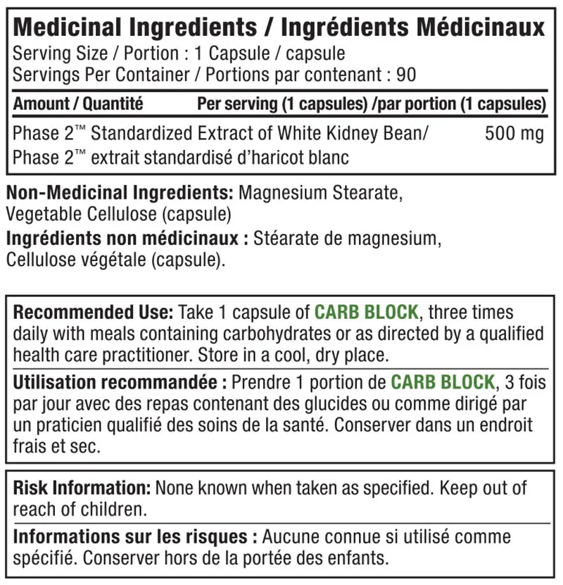 Alora Naturals Carb Block with Phase 2 (90 VCaps)