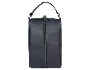 Andalusia Leather Shoe Bag - Black  ( WB-118 - E )