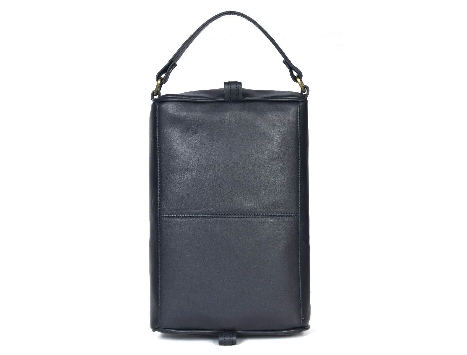 Andalusia Leather Shoe Bag - Black  ( WB-118 - E )