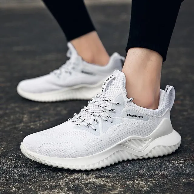 Angelo Ricci™ Elastic Band Fashion Gym Shoes