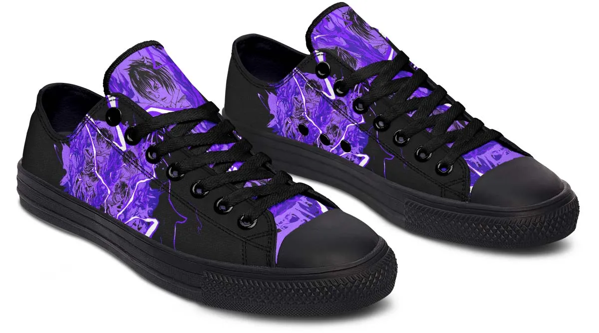 Anime Purple Lightning