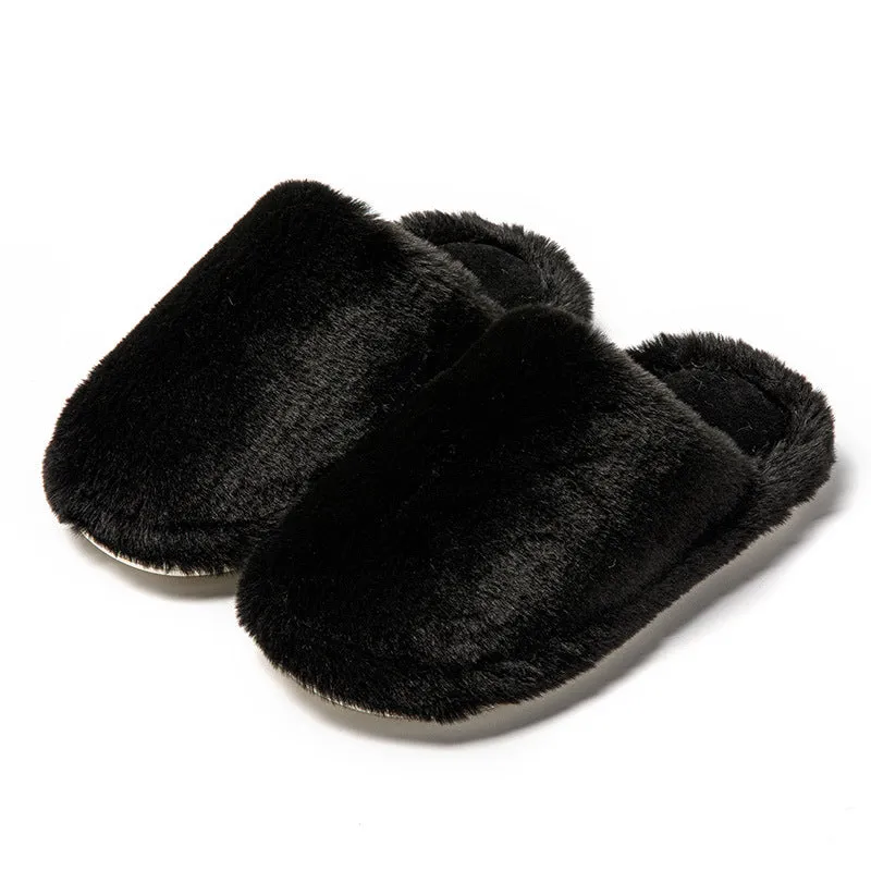Baotou Cotton Slippers Home Plush Women