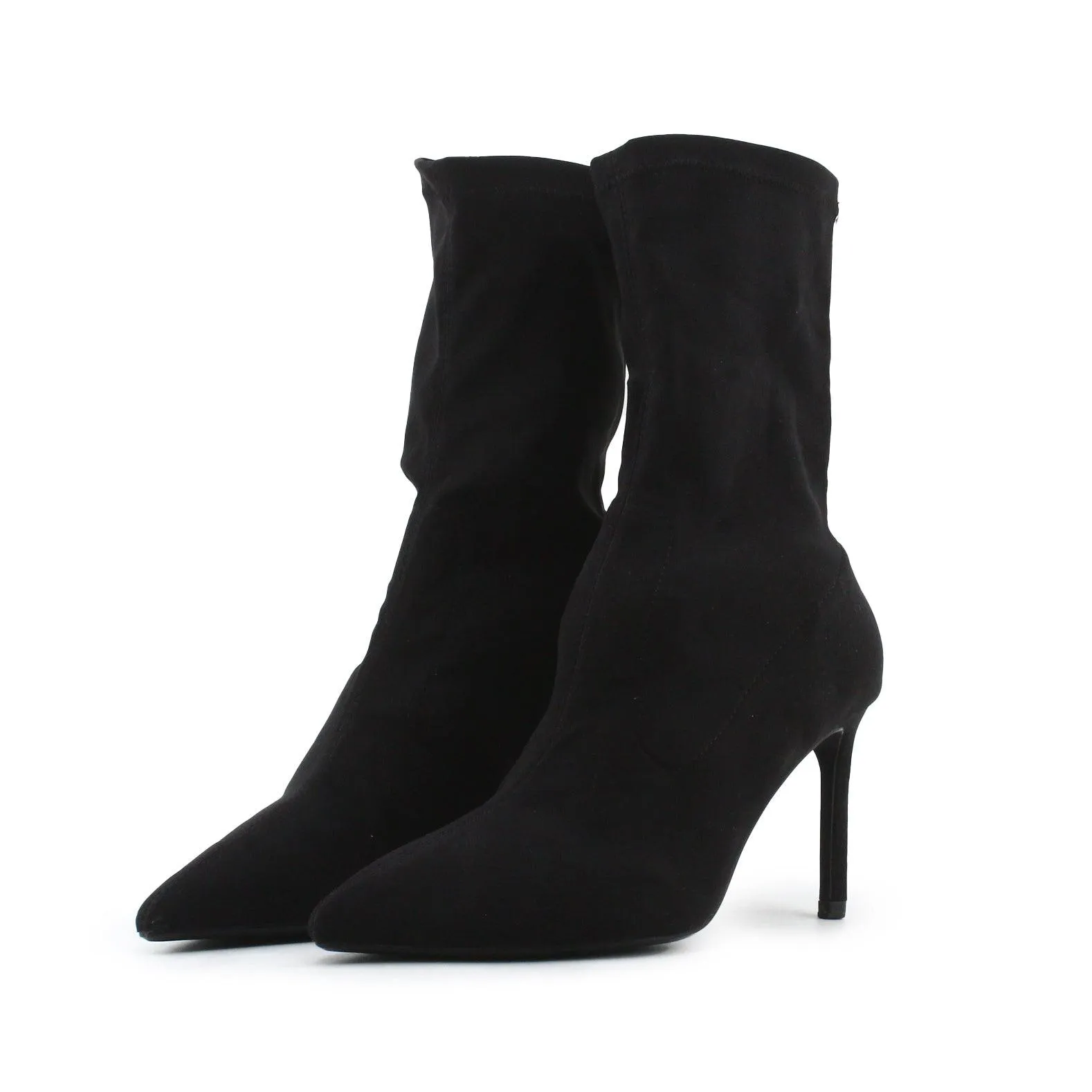 Bershka Stilettos Heels Sock Boots | Textile