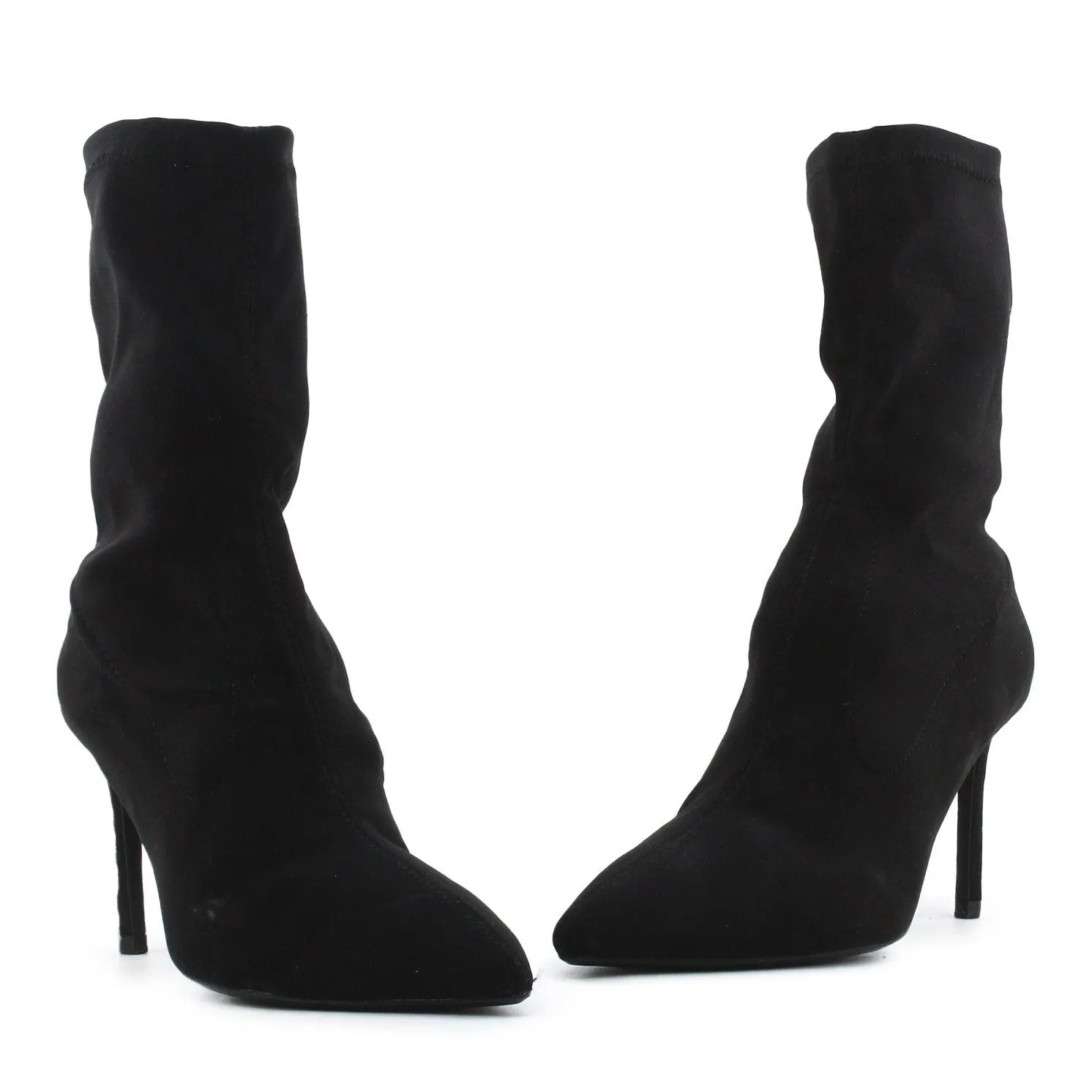 Bershka Stilettos Heels Sock Boots | Textile