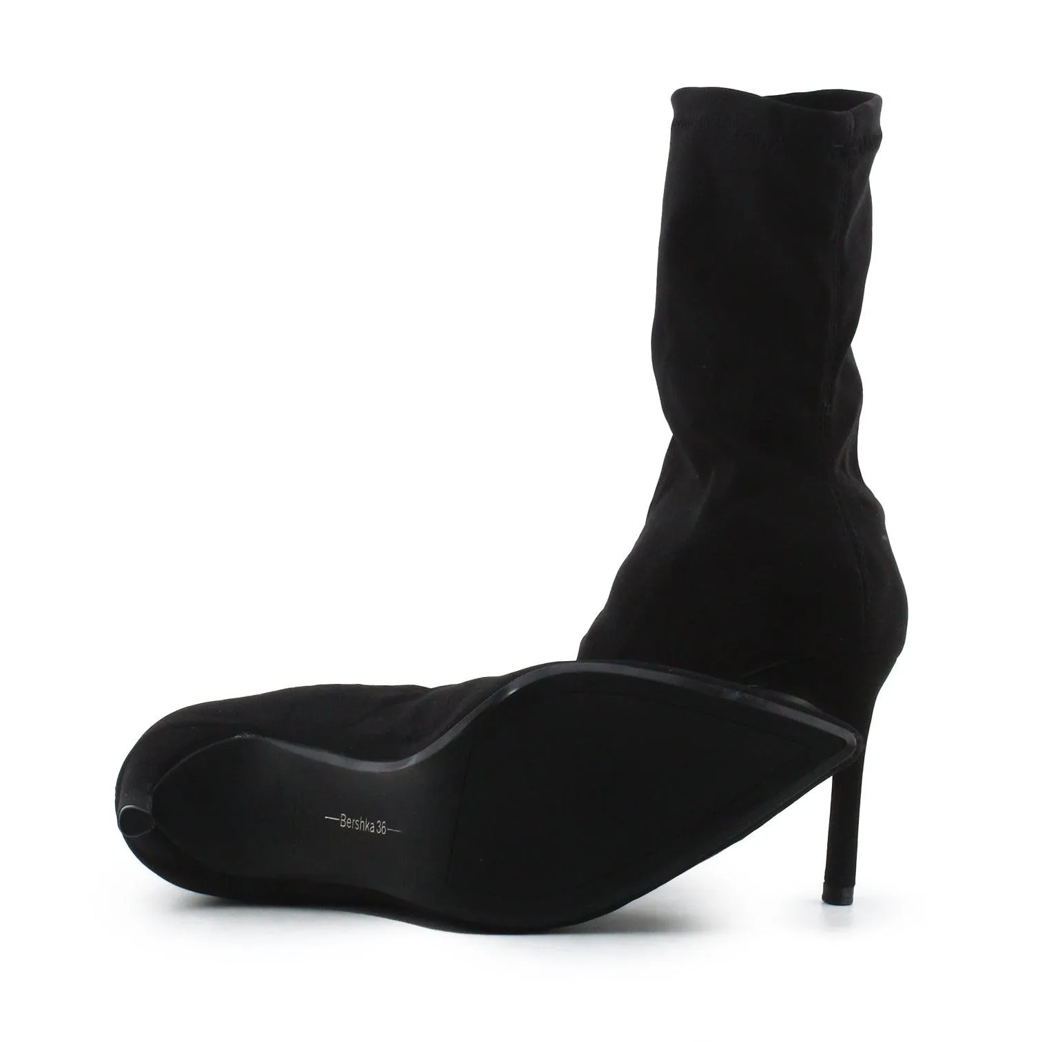 Bershka Stilettos Heels Sock Boots | Textile