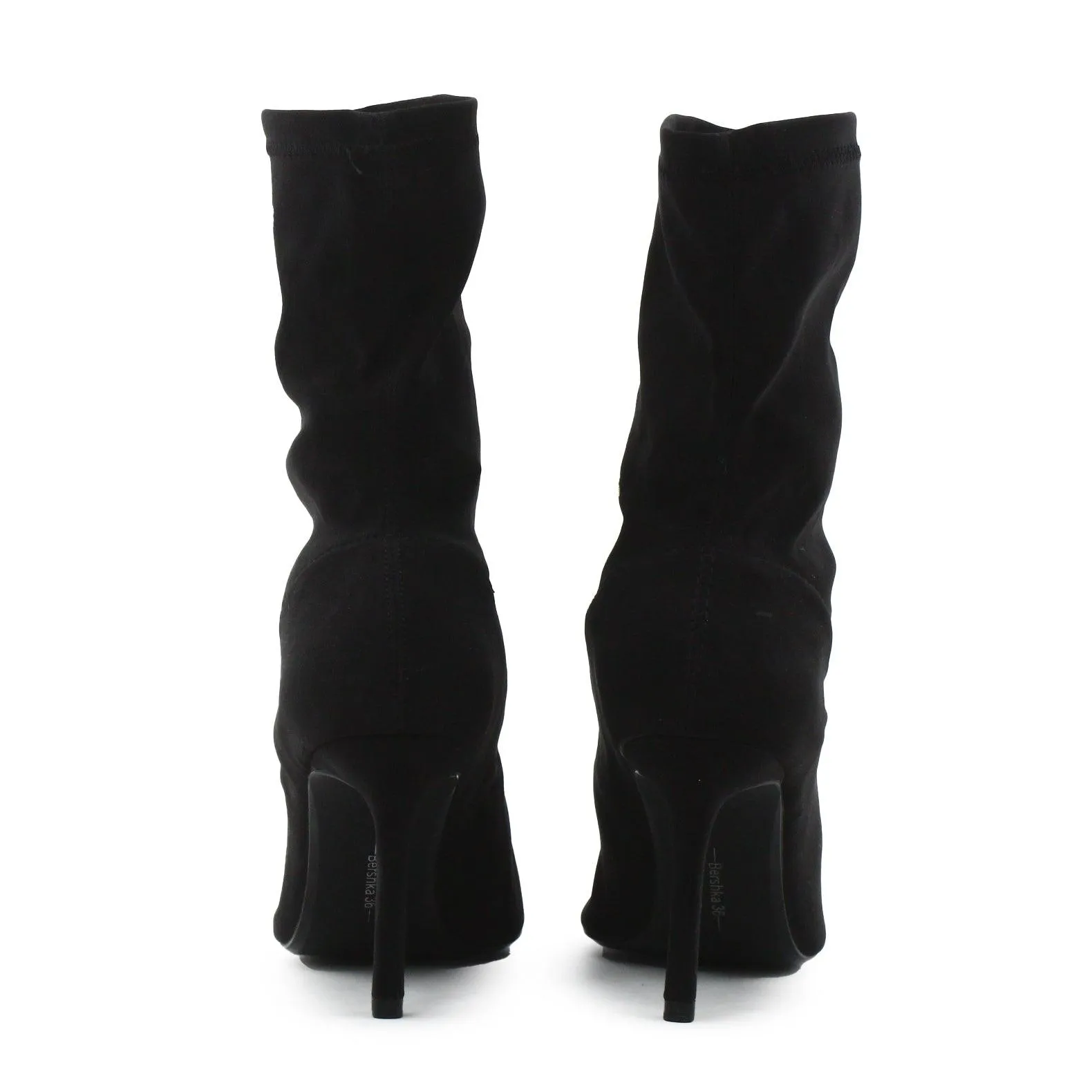Bershka Stilettos Heels Sock Boots | Textile
