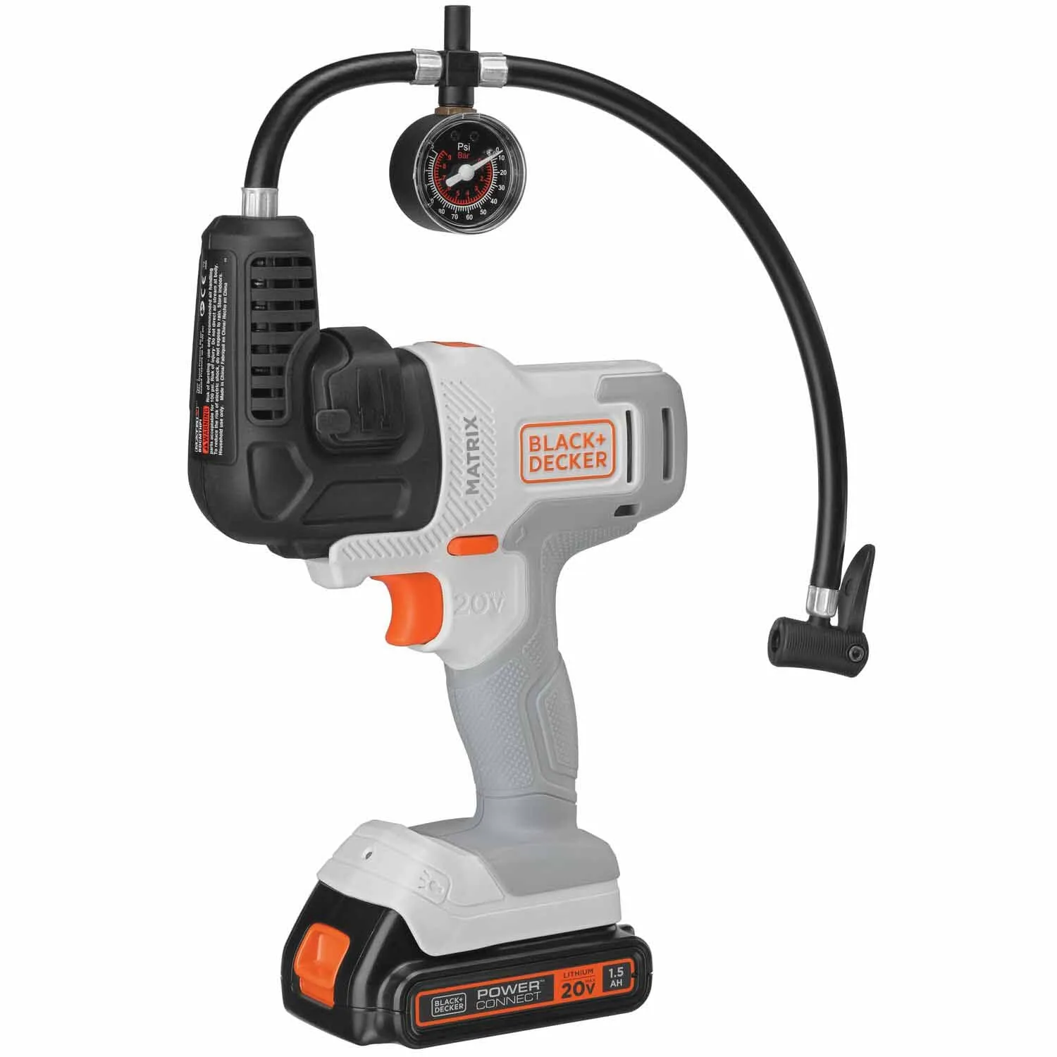 Black & Decker BDCMTHPI Hi-Pressure Inflator Multi-tool Attachment