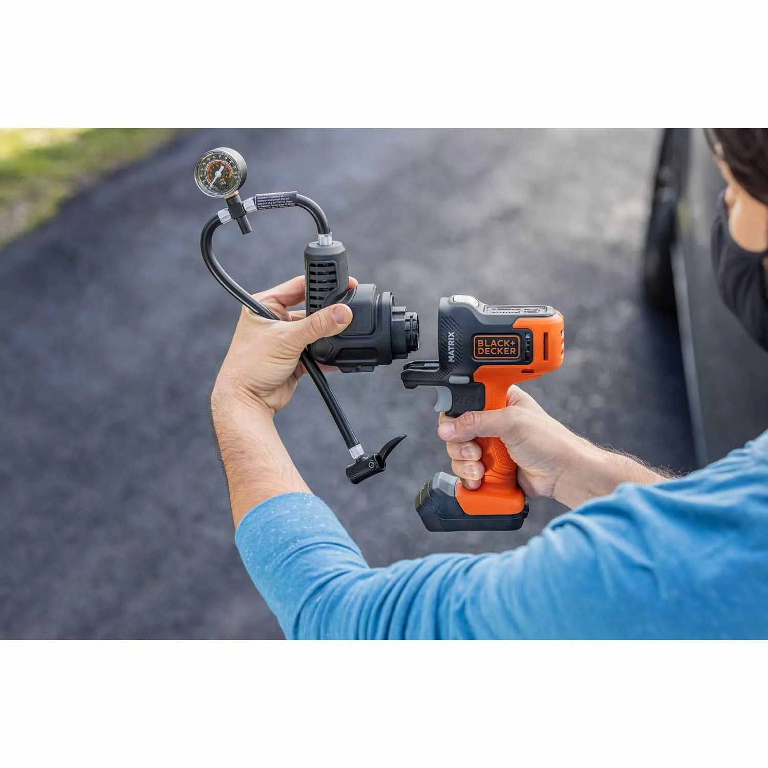 Black & Decker BDCMTHPI Hi-Pressure Inflator Multi-tool Attachment