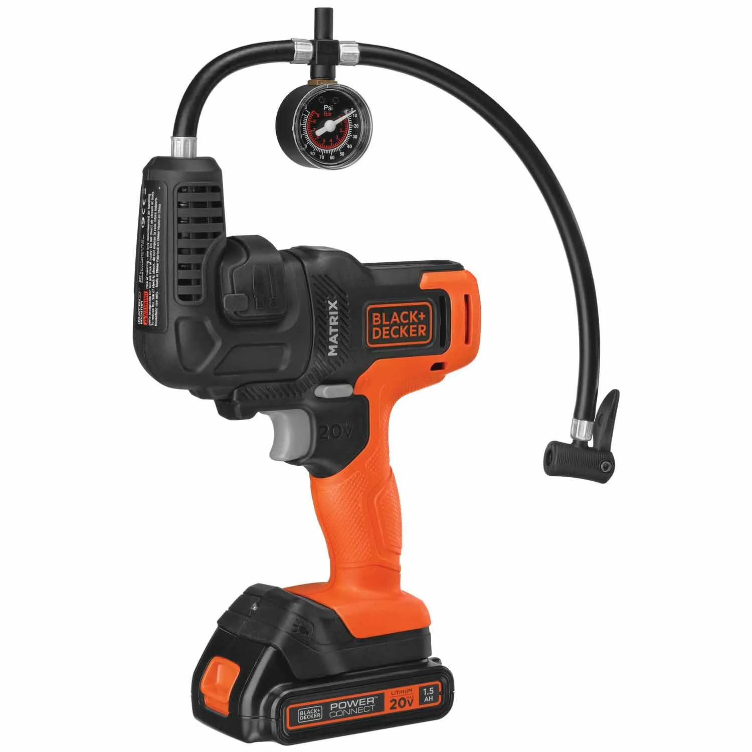 Black & Decker BDCMTHPI Hi-Pressure Inflator Multi-tool Attachment