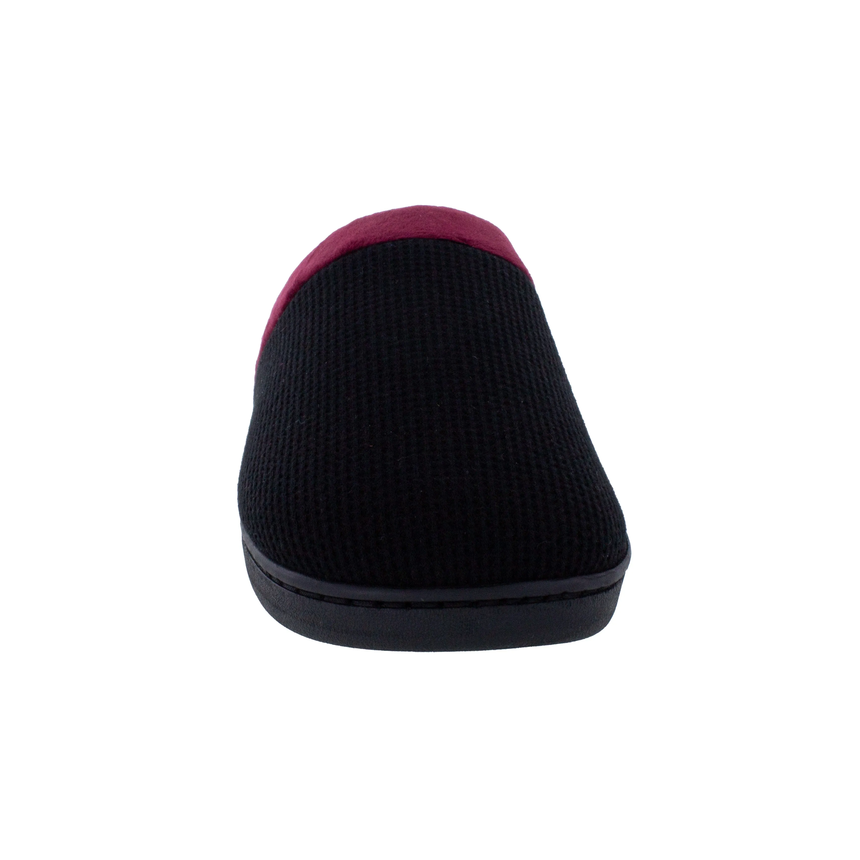 Black and Maroon ComfyFeet Clog Slipper