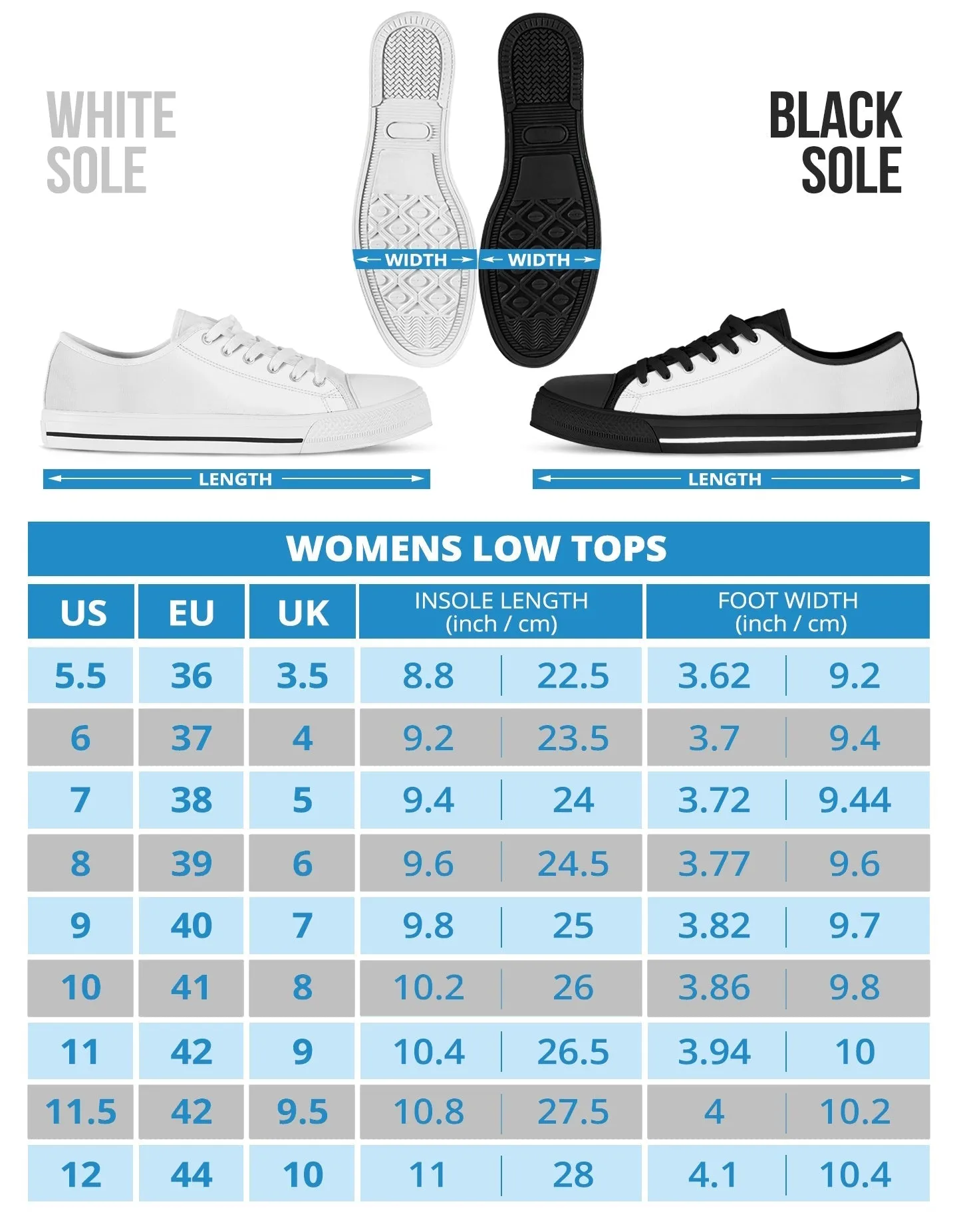 Book Women's Low Top Sneakers
