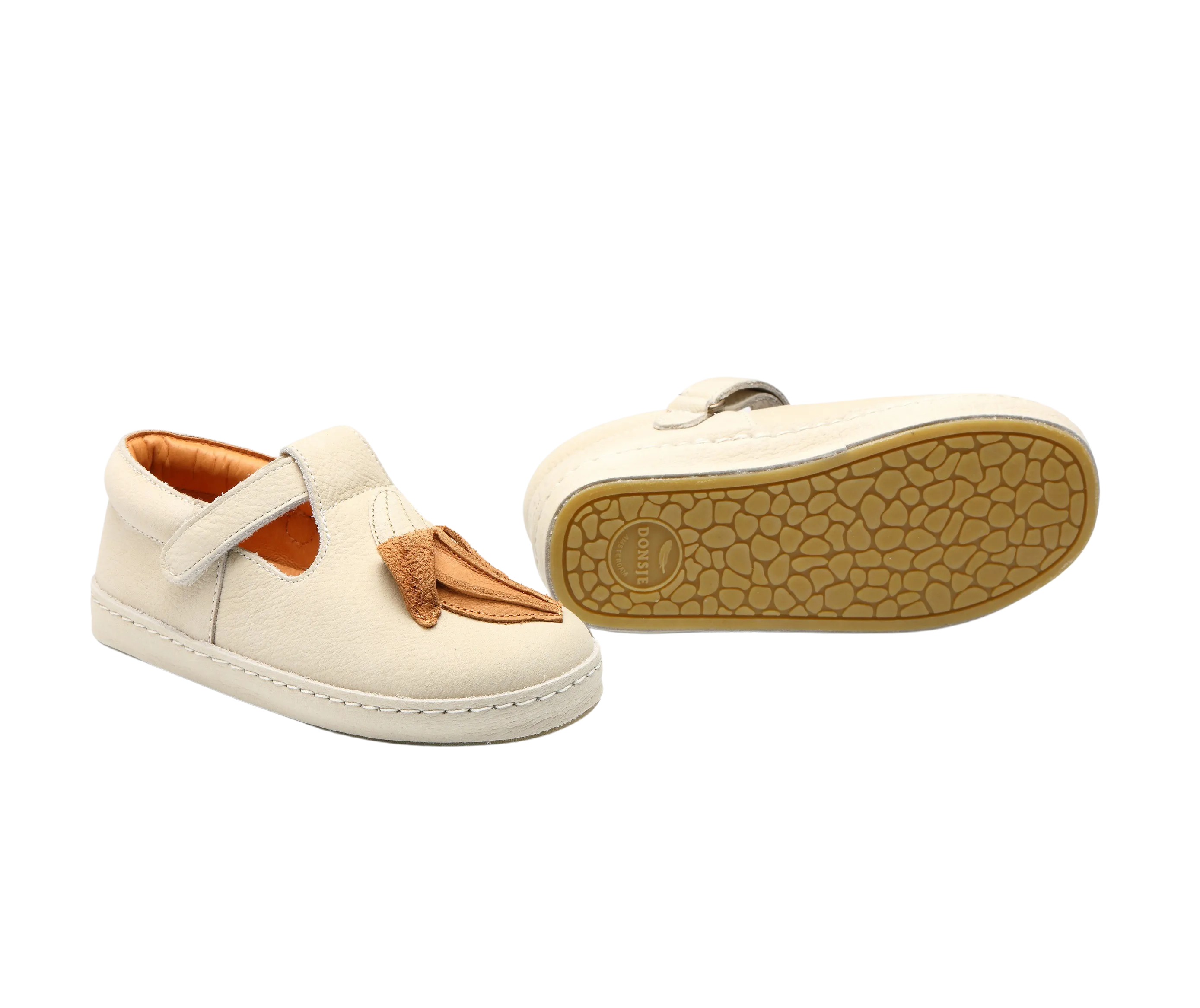 Bowi Shoes | Banana | Cream Betting Leather