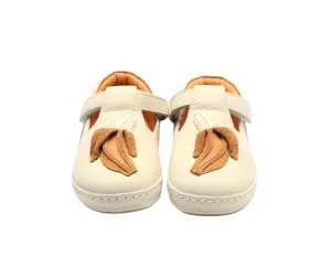 Bowi Shoes | Banana | Cream Betting Leather