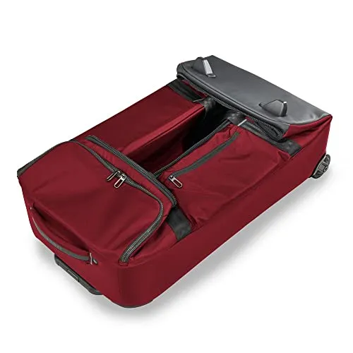 Briggs & Riley ZDX Upright Rolling Duffel Bag, Brick