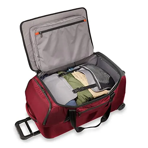 Briggs & Riley ZDX Upright Rolling Duffel Bag, Brick