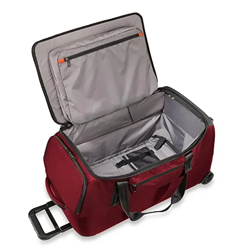 Briggs & Riley ZDX Upright Rolling Duffel Bag, Brick