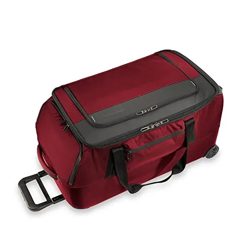 Briggs & Riley ZDX Upright Rolling Duffel Bag, Brick