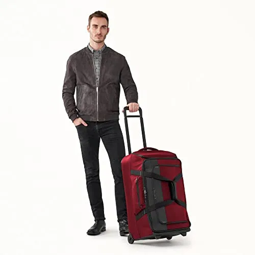 Briggs & Riley ZDX Upright Rolling Duffel Bag, Brick