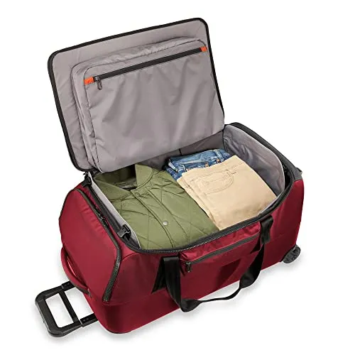Briggs & Riley ZDX Upright Rolling Duffel Bag, Brick
