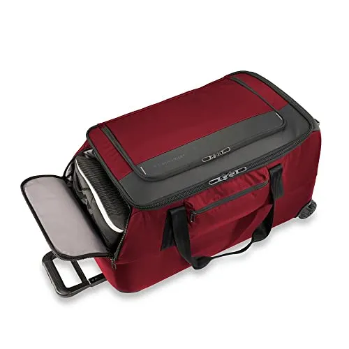 Briggs & Riley ZDX Upright Rolling Duffel Bag, Brick