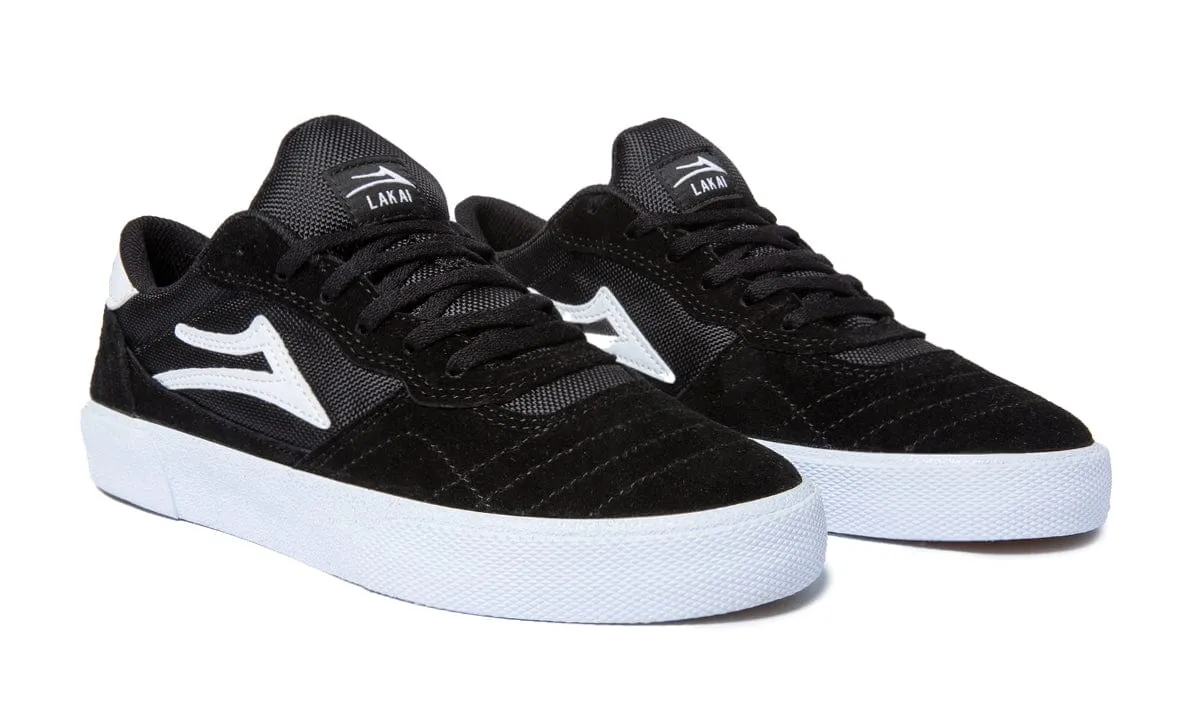Cambridge Black/white Suede