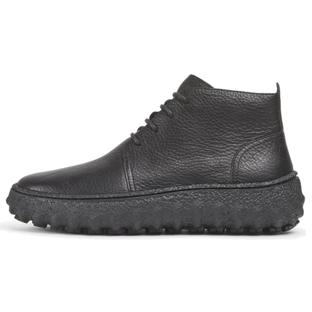 Camper Ground Calfskin Leather Men's Ankle Boots