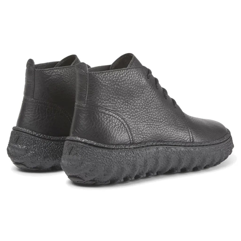 Camper Ground Calfskin Leather Men's Ankle Boots