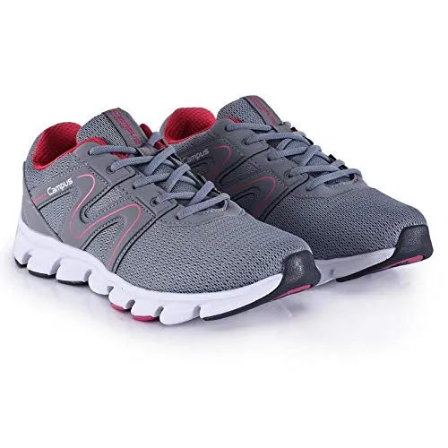 Campus Women's Grey Running Shoes-6 UK/India (39 EU) (ELLE)
