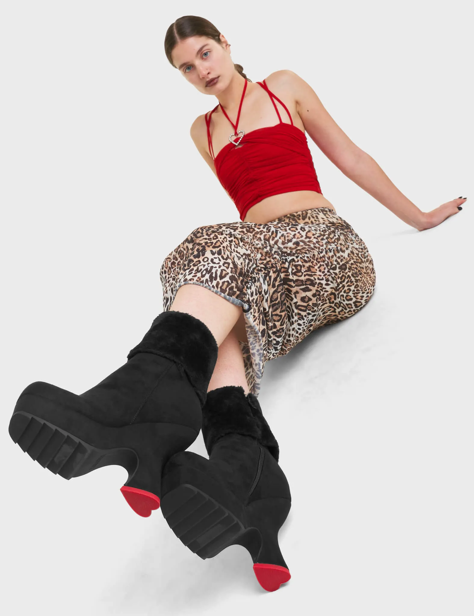 Cause For Concern Chunky Platform Ankle Boots