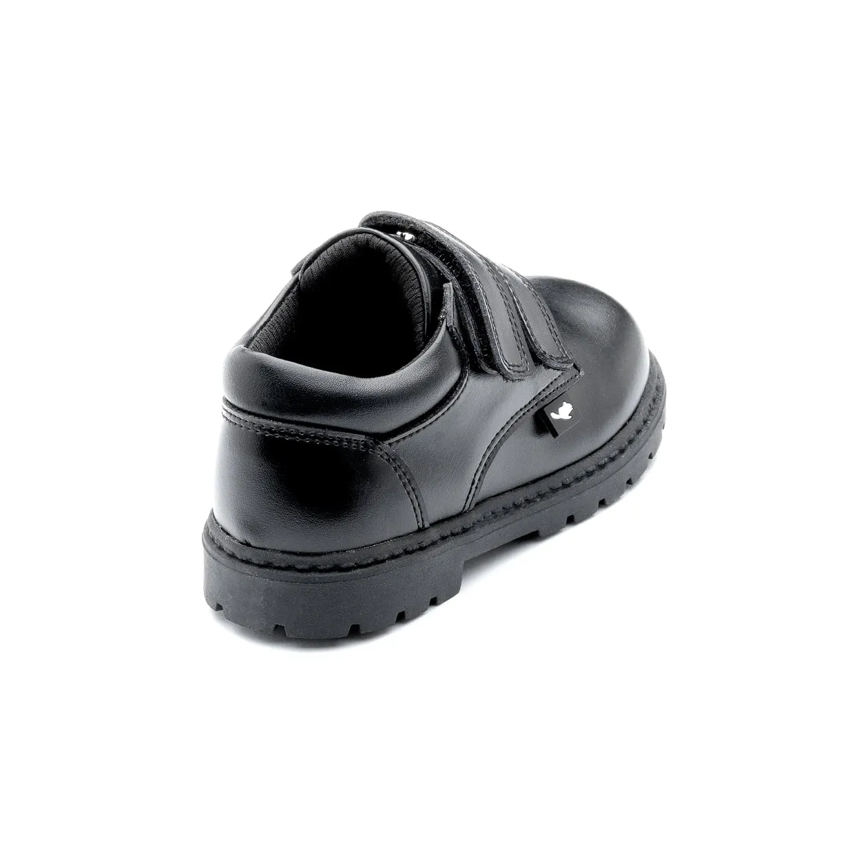 Chipmunks Liam Boys Black School Shoe
