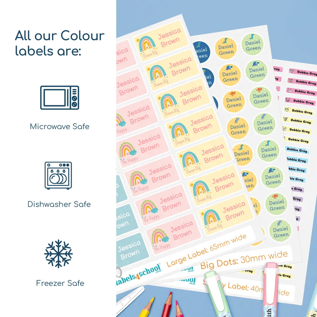 Colour Big Squares - Customise your own