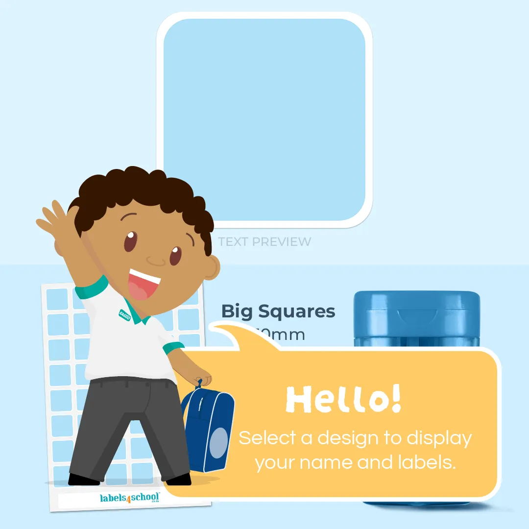 Colour Big Squares - Customise your own