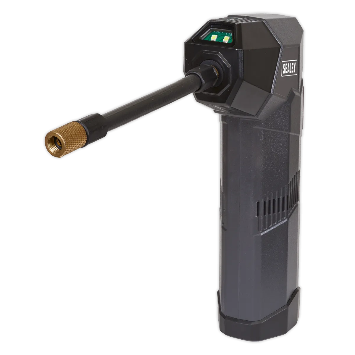 Compact Rechargeable Tyre Inflator & Powerbank with Work Light