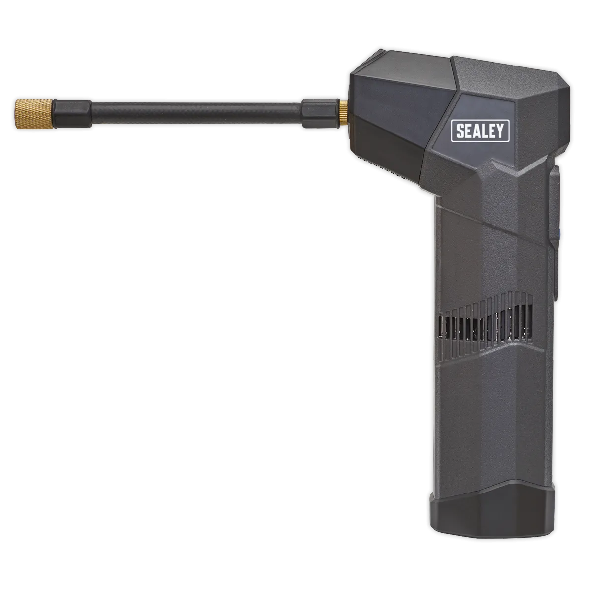 Compact Rechargeable Tyre Inflator & Powerbank with Work Light