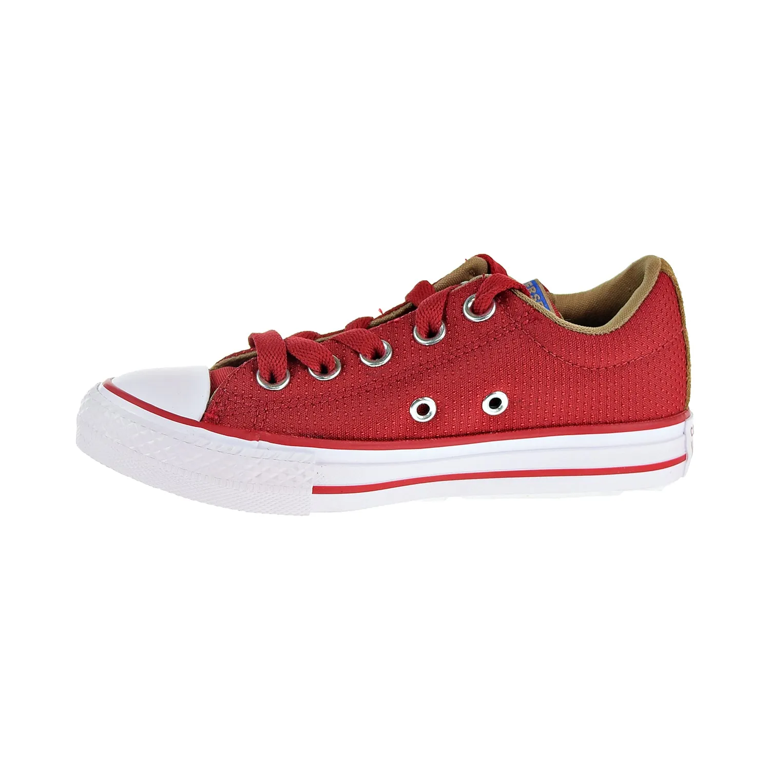 Converse Chuck Taylor All Star Street Slip Little/Big Kids' Shoes Gym Red/Teak