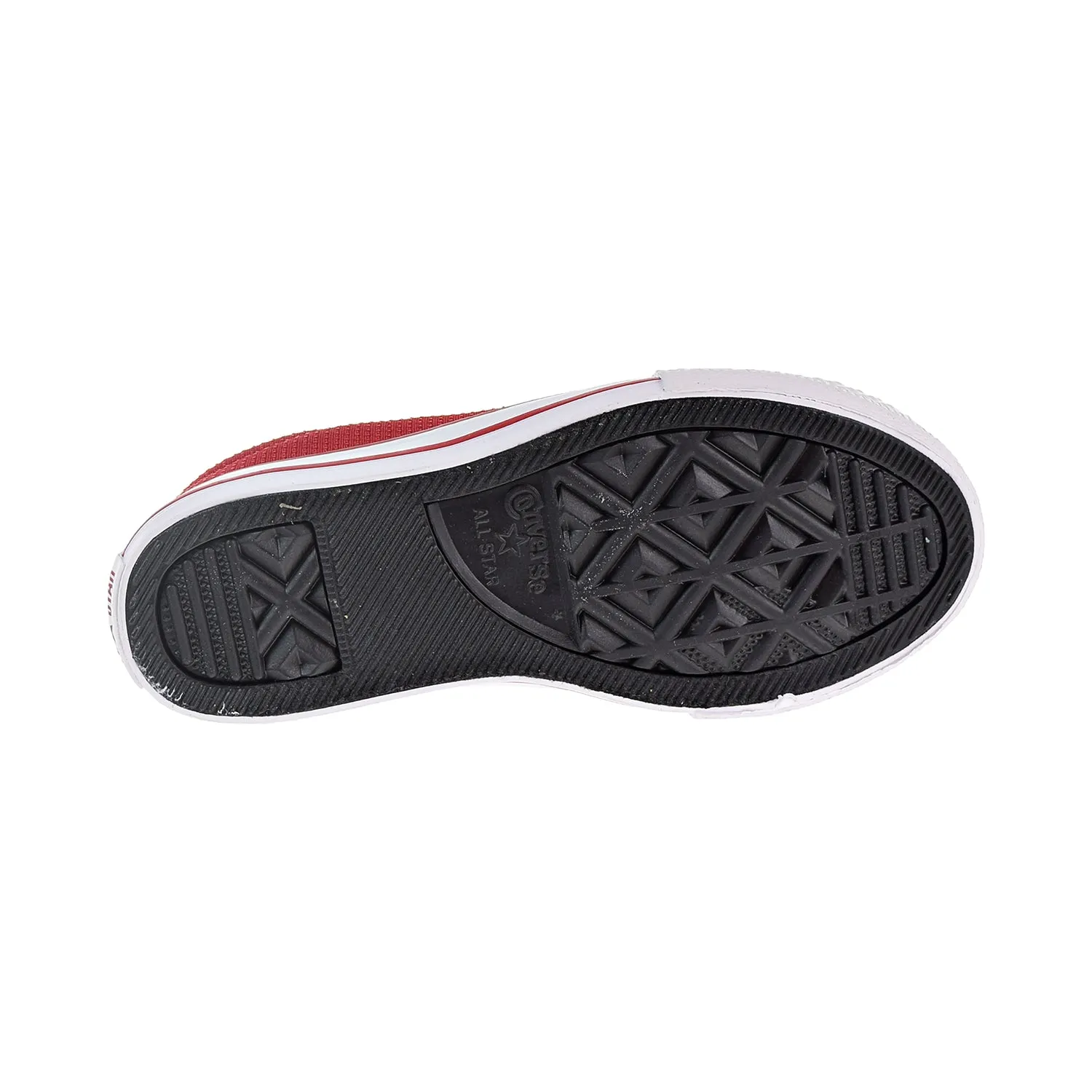 Converse Chuck Taylor All Star Street Slip Little/Big Kids' Shoes Gym Red/Teak