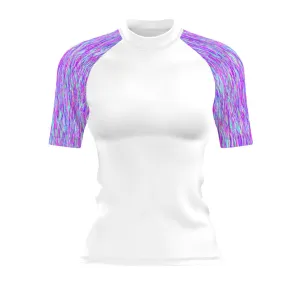 Coral Sea - Women's Surf UPF50  Short Sleeve Rash Guard